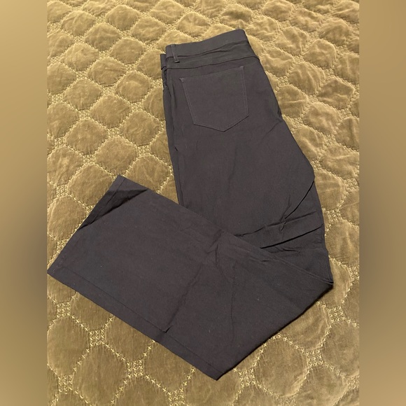 Simon Chang stretch boot leg pant sz 16 - Picture 2 of 2